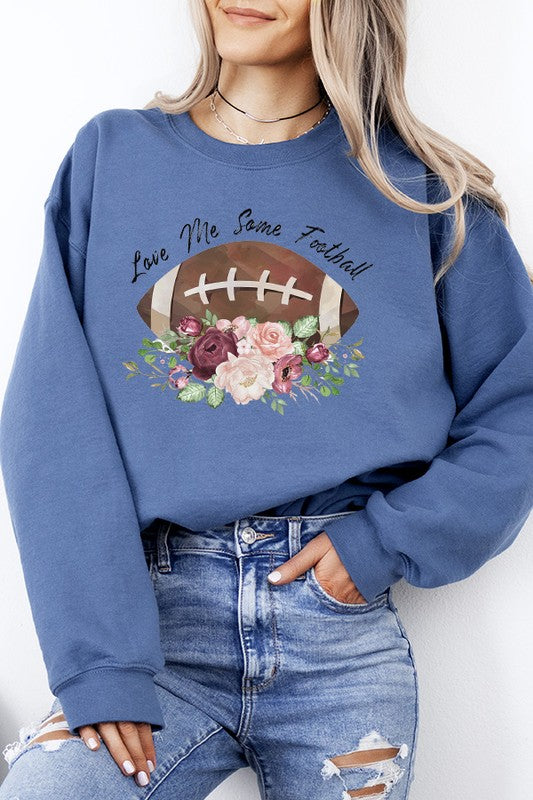 Fall Gameday Love Me Some Football Sweatshirt