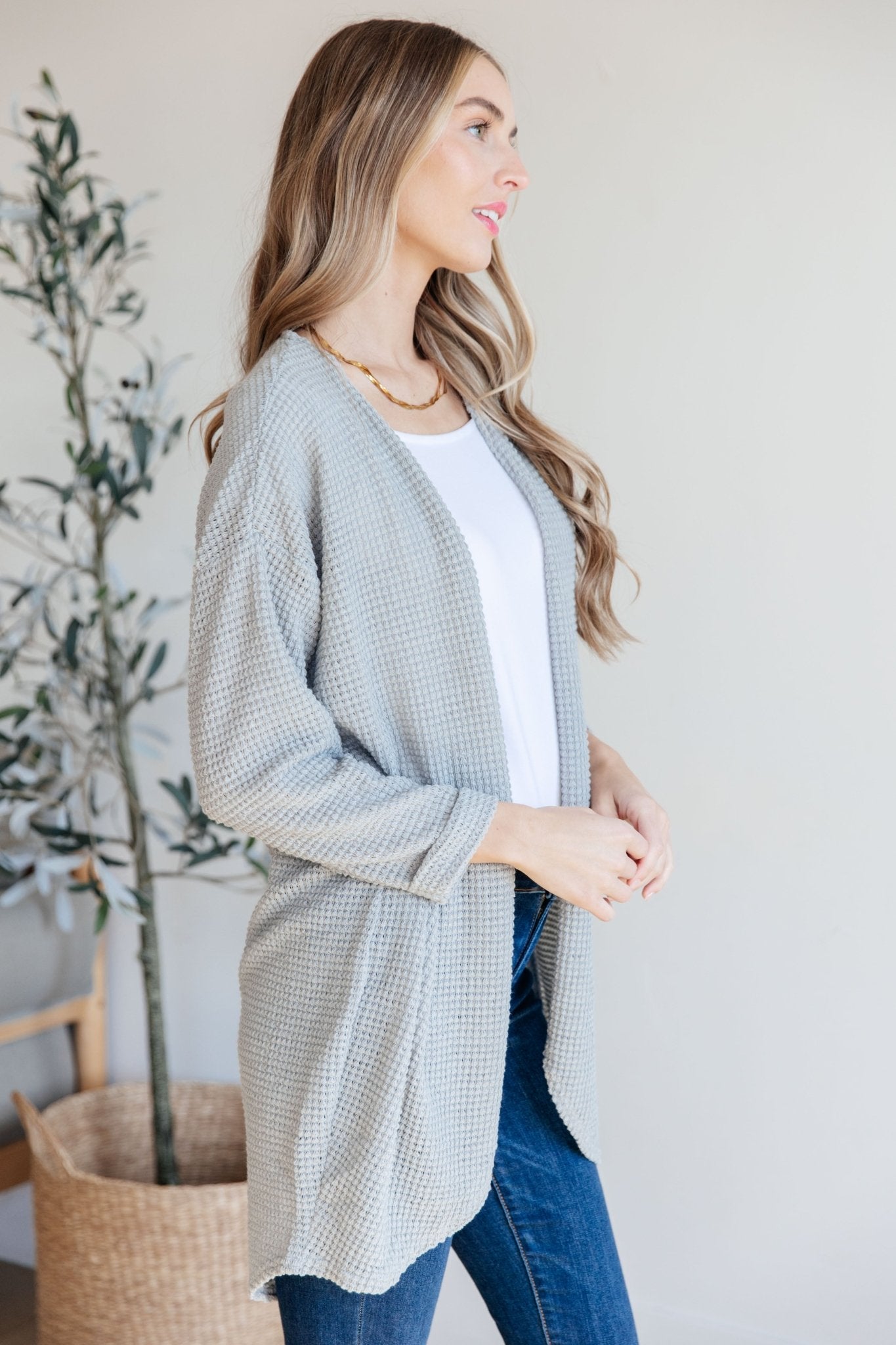 A Dream and My Drop Shoulder Cardigan - Molliee Boutique