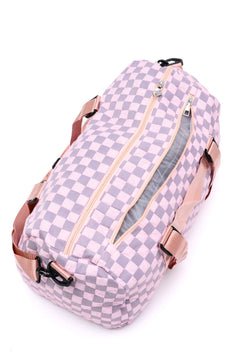 Elevate Travel Duffel in Pink - Molliee Boutique