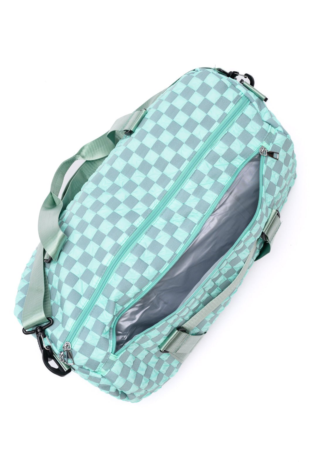 Elevate Travel Duffle in Teal - Molliee Boutique