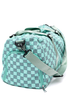 Elevate Travel Duffle in Teal - Molliee Boutique