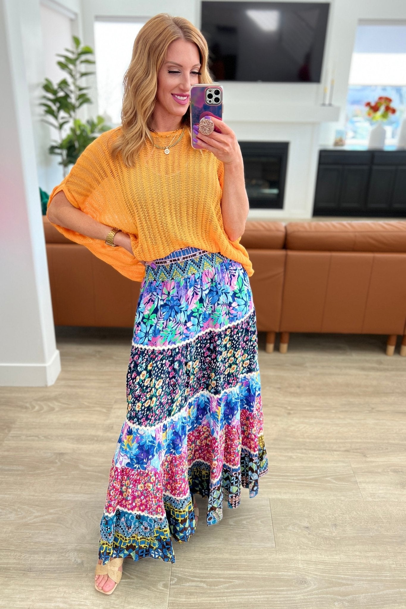 Everlasting Friend Tiered Skirt - Molliee Boutique