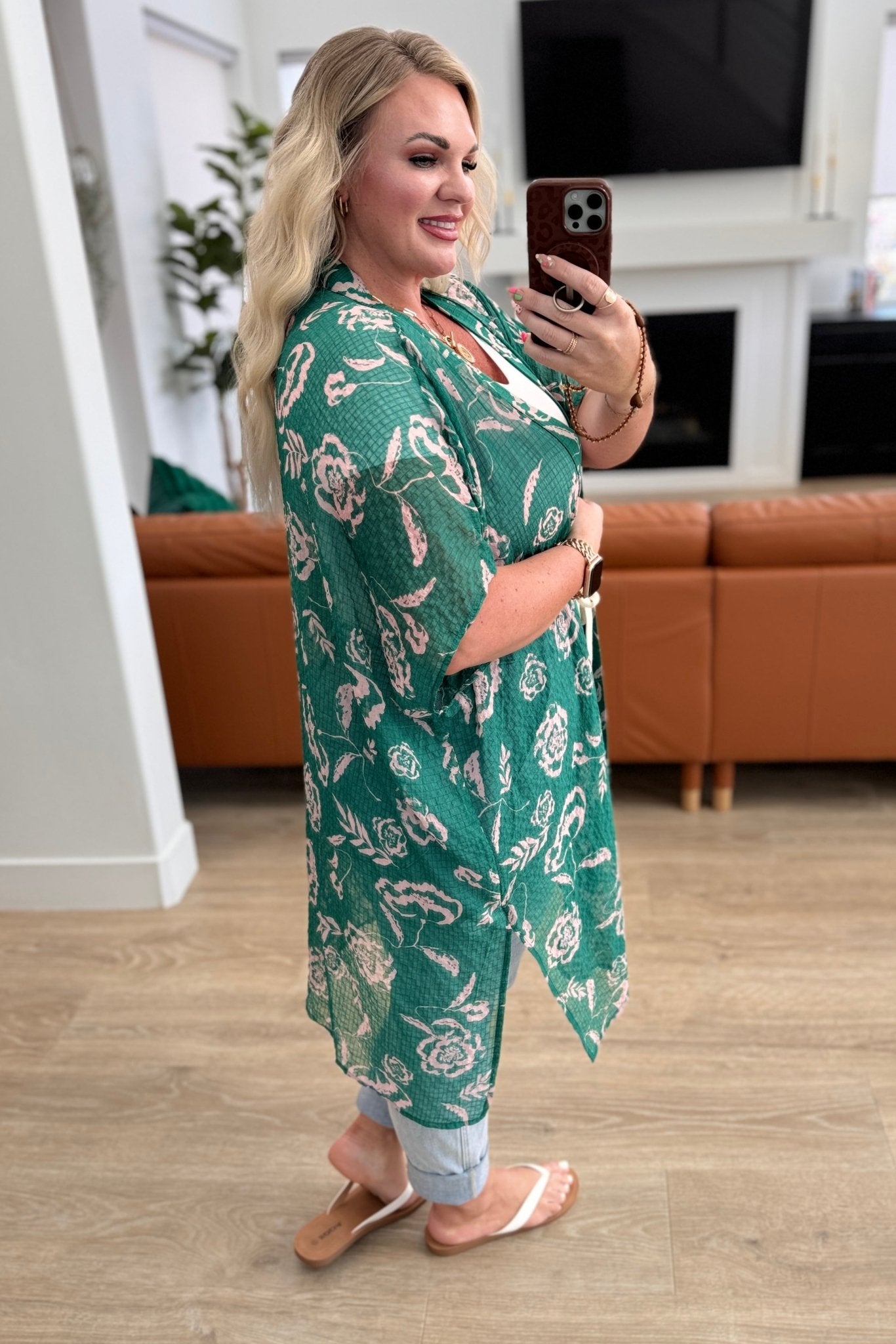 Every Waking Moment Kimono - Molliee Boutique