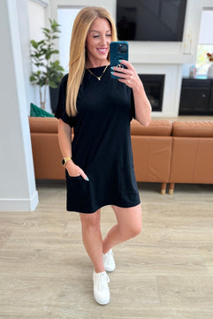 Kind Of Casual Pocket Tunic Dress - Molliee Boutique