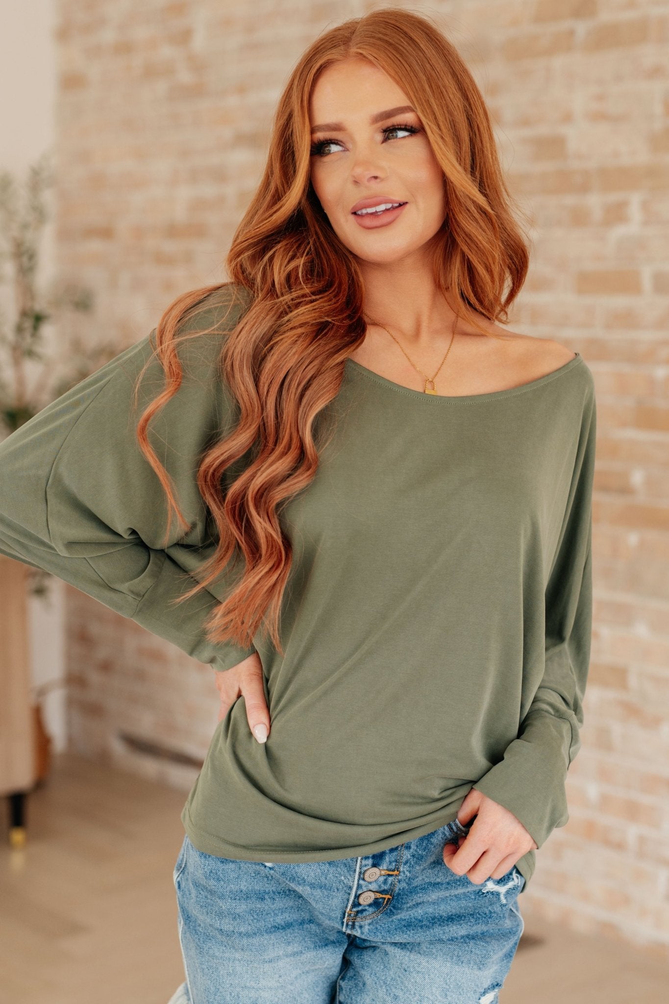 My Cozy Haven Long Sleeve Top - Molliee Boutique