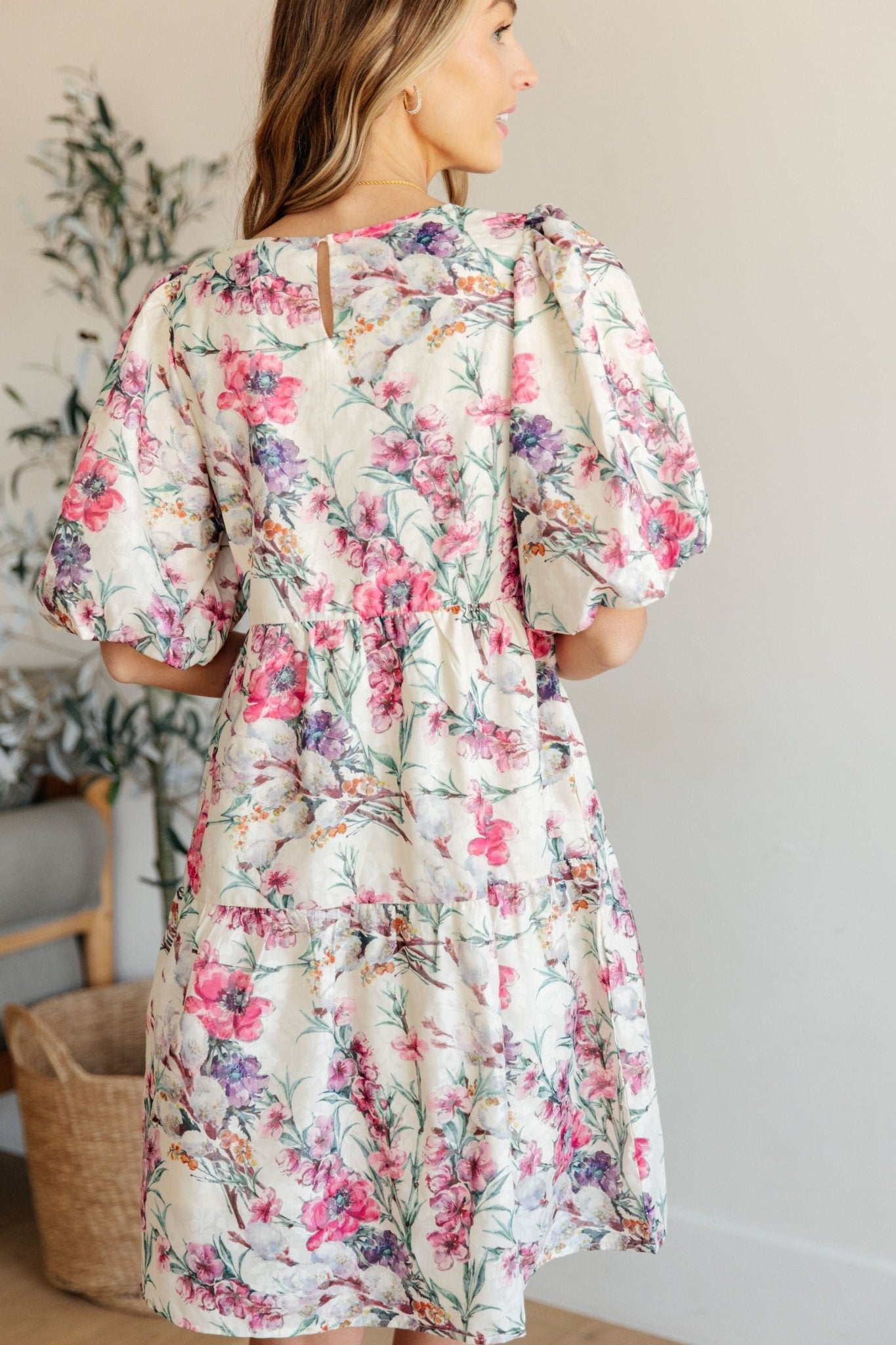 Not in Nottingham Floral Dress - Molliee Boutique