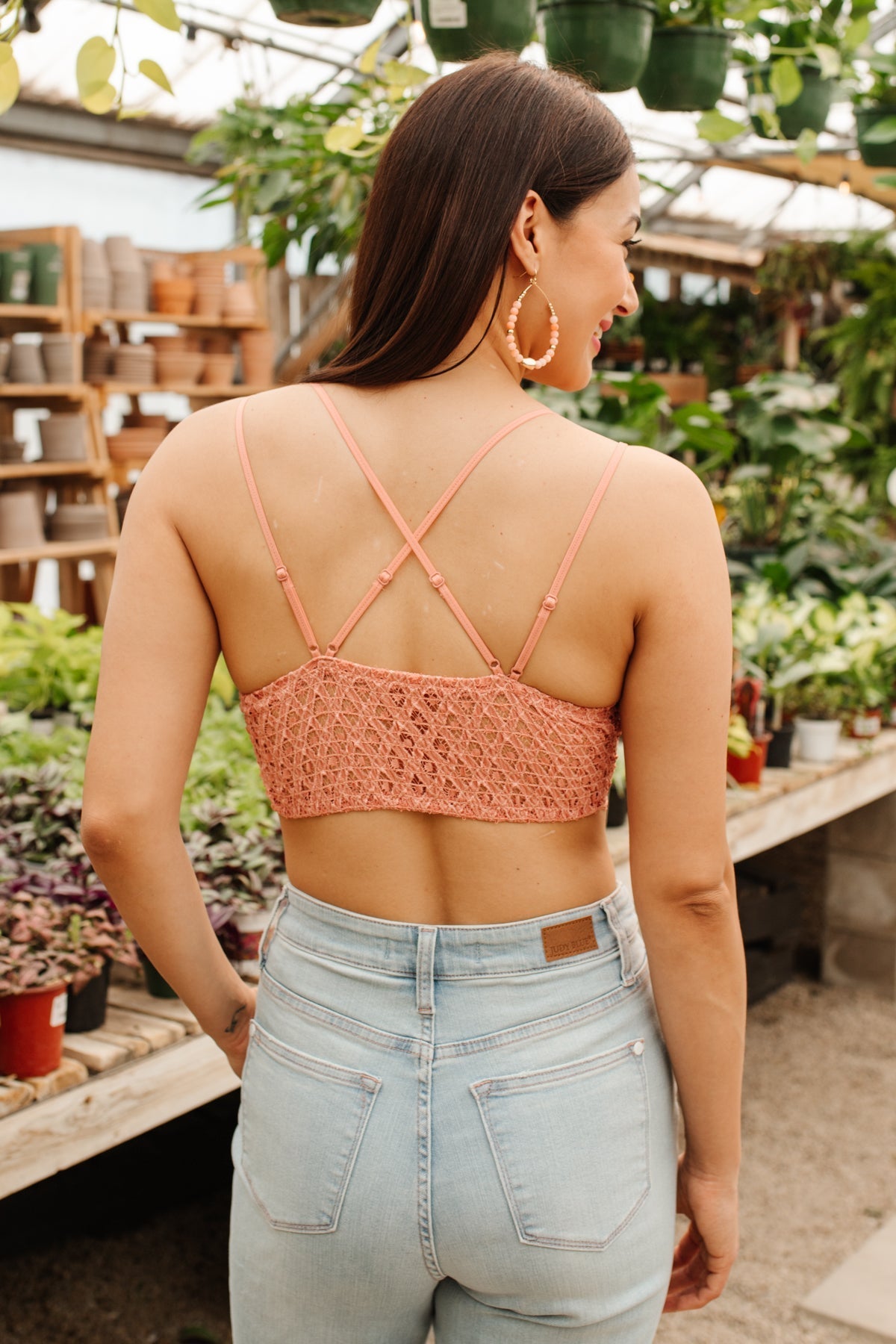 So This is Love Bralette in Coral Haze - Molliee Boutique