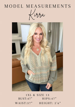 Sweet As Can Be Half Button Sweater - Molliee Boutique