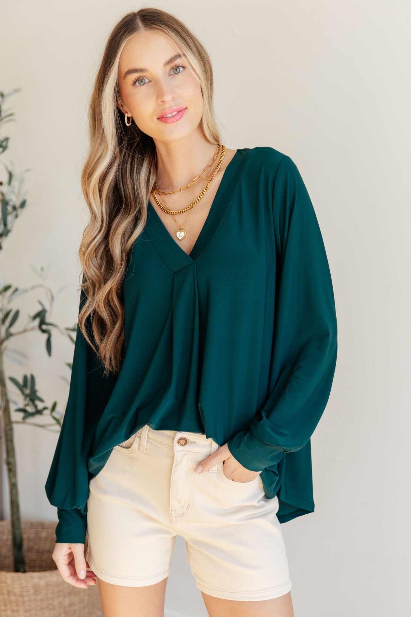 This is Your Song Balloon Sleeve Top - Molliee Boutique