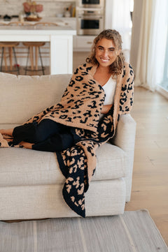 Ari Blanket Single Cuddle Size in Animal Print - Molliee Boutique