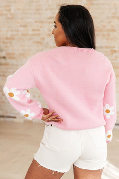 Don't Worry About a Thing Floral Sweater - Molliee Boutique