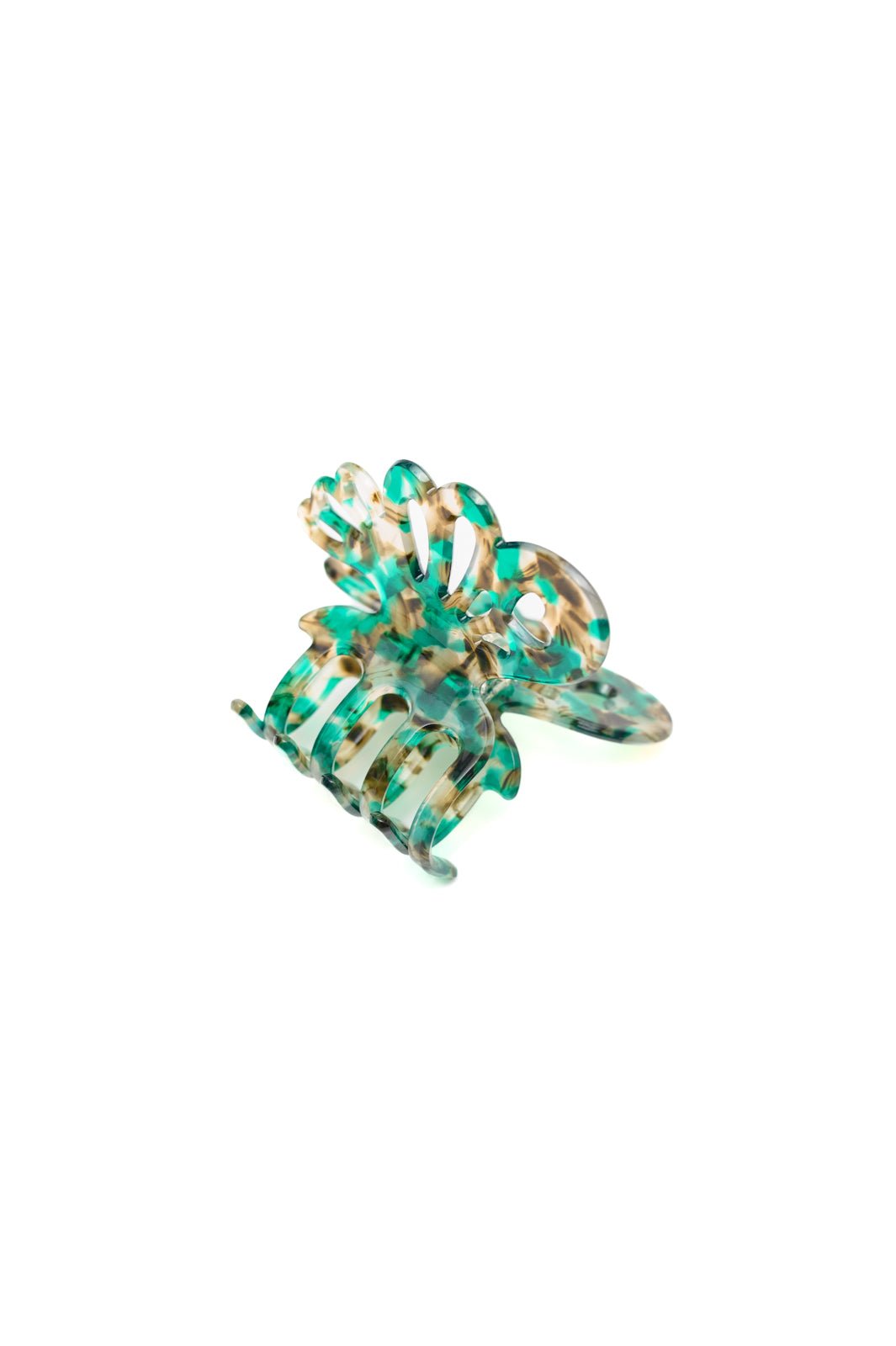 Emerald Butterfly Claw Clip - Molliee Boutique