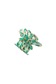 Emerald Butterfly Claw Clip - Molliee Boutique