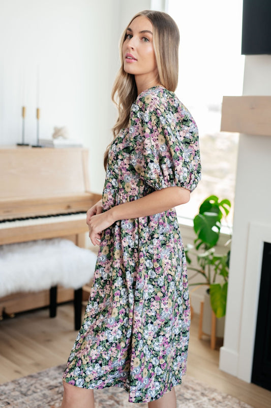 Excellence Without Effort Floral Dress - Molliee Boutique