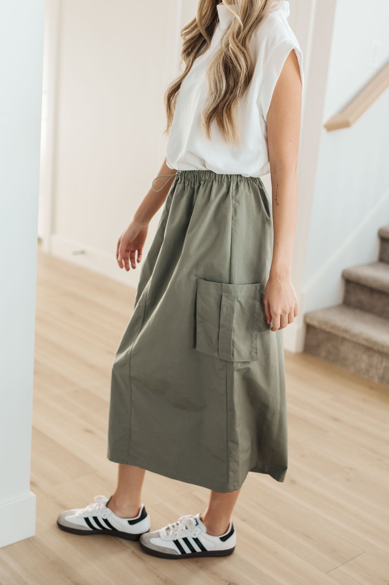 Explain It Away Cargo Skirt - Molliee Boutique