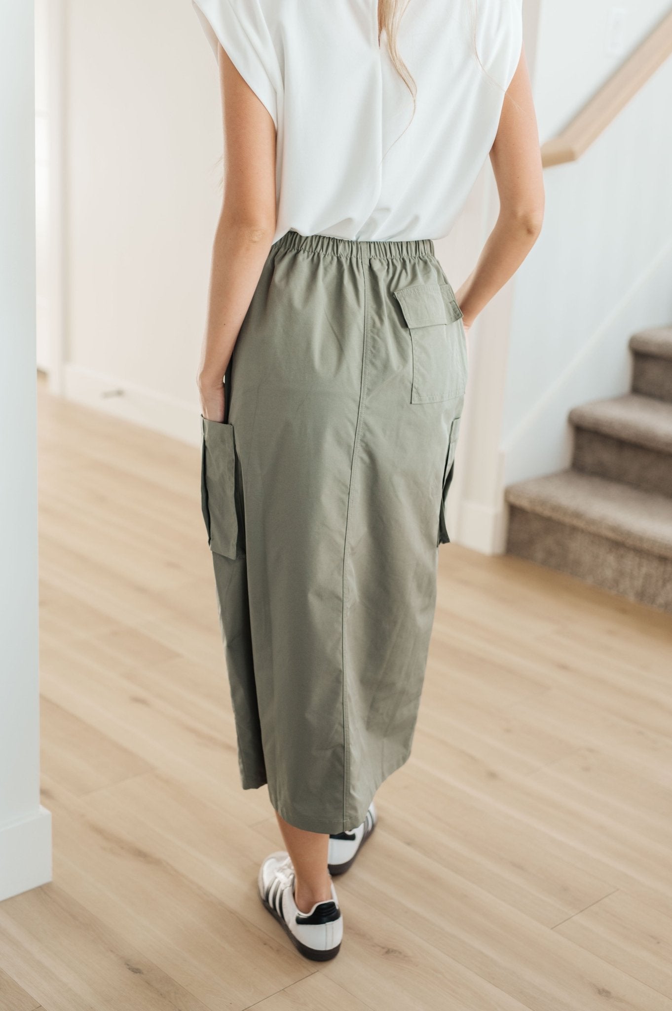 Explain It Away Cargo Skirt - Molliee Boutique