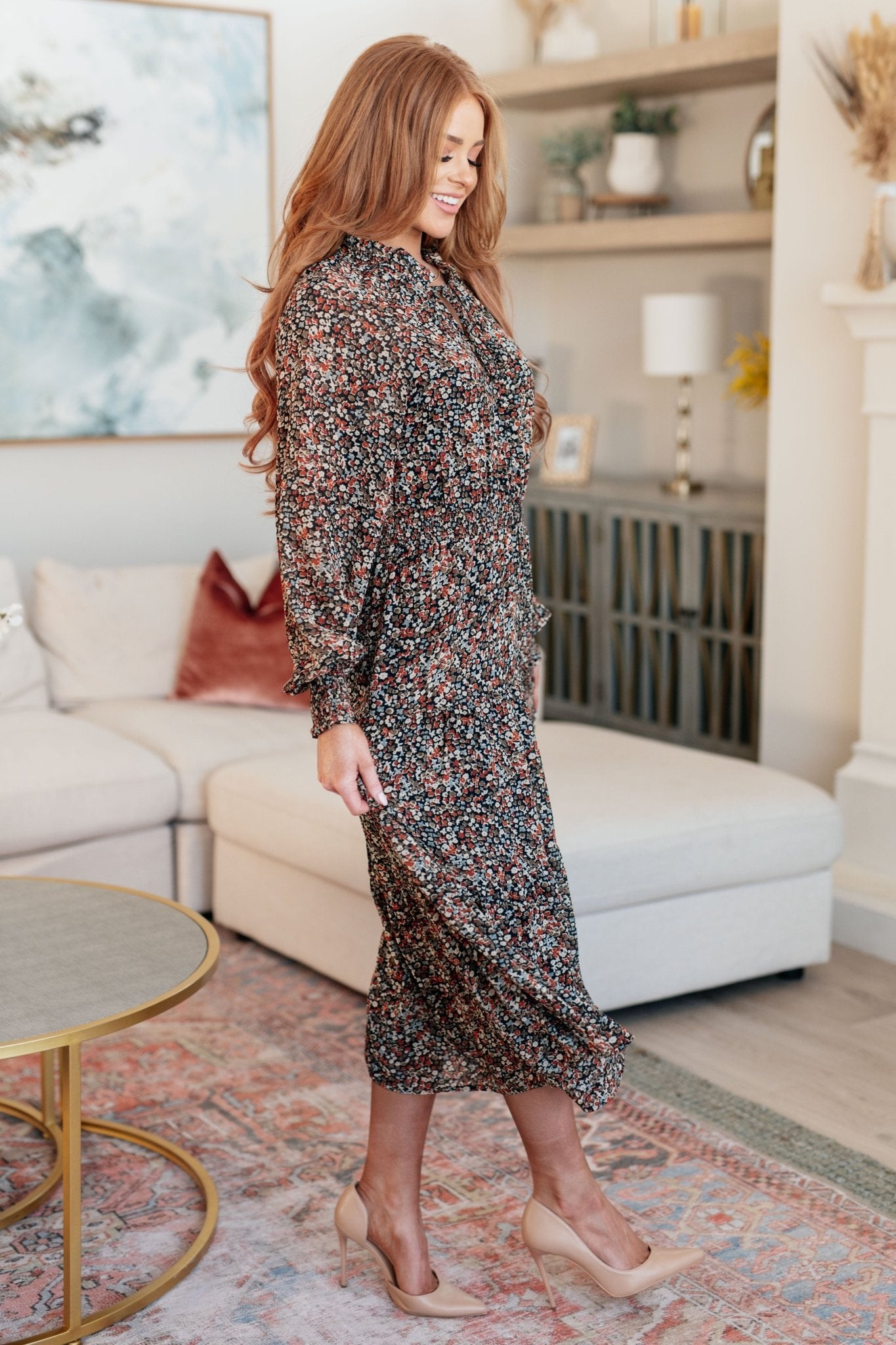 First Date Maxi Dress - Molliee Boutique