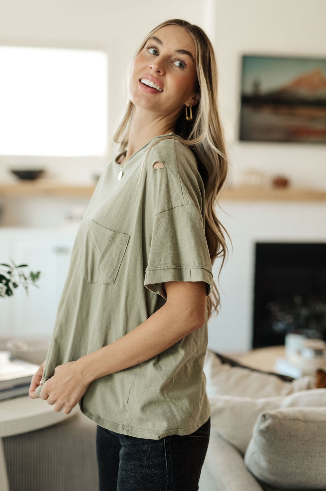 Future Ex-Boyfriend Distressed T-Shirt - Molliee Boutique