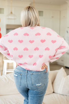 Heart On My Sleeves Sweater - Molliee Boutique