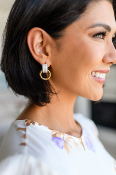 High Class Hoop Earrings - Molliee Boutique