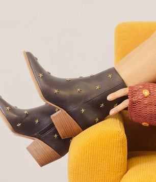 Ivanna Star Studded Boots - Molliee Boutique