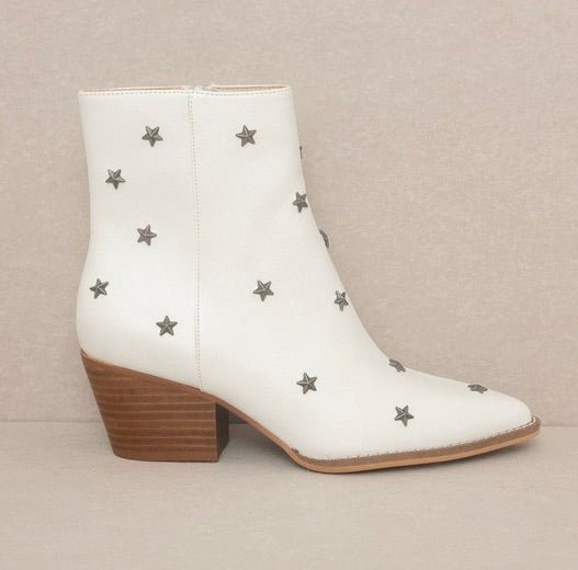 Ivanna Star Studded Boots - Molliee Boutique