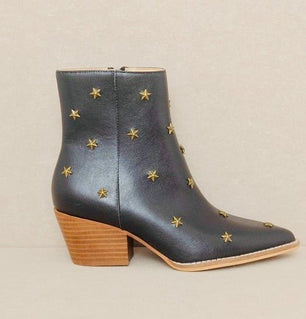 Ivanna Star Studded Boots - Molliee Boutique