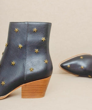 Ivanna Star Studded Boots - Molliee Boutique