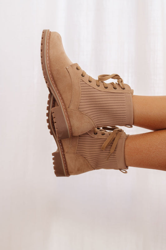 Made for Walking Lace Up Boots - Molliee Boutique