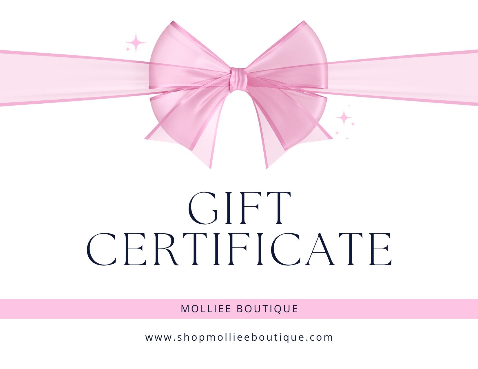 MOLLIEE Gift Card - Molliee Boutique