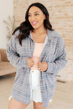 Out of the Way Plaid Button Up - Molliee Boutique