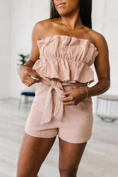 Pink Skies Romper - Molliee Boutique