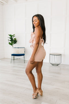 Pink Skies Romper - Molliee Boutique