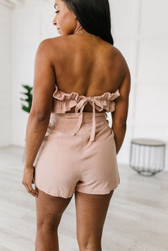 Pink Skies Romper - Molliee Boutique