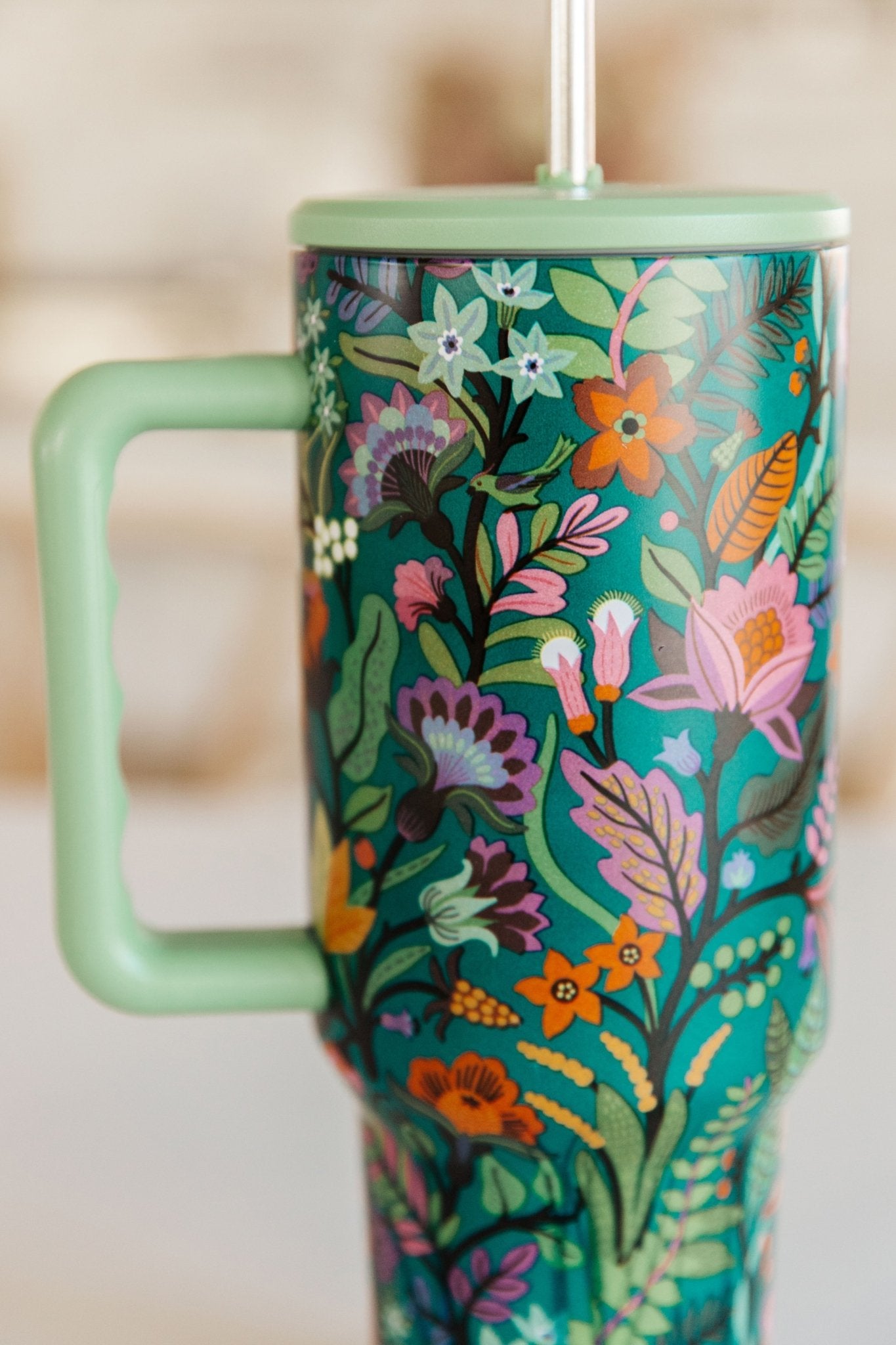 Plant Lover 40 Oz Tropics Tumbler - Molliee Boutique