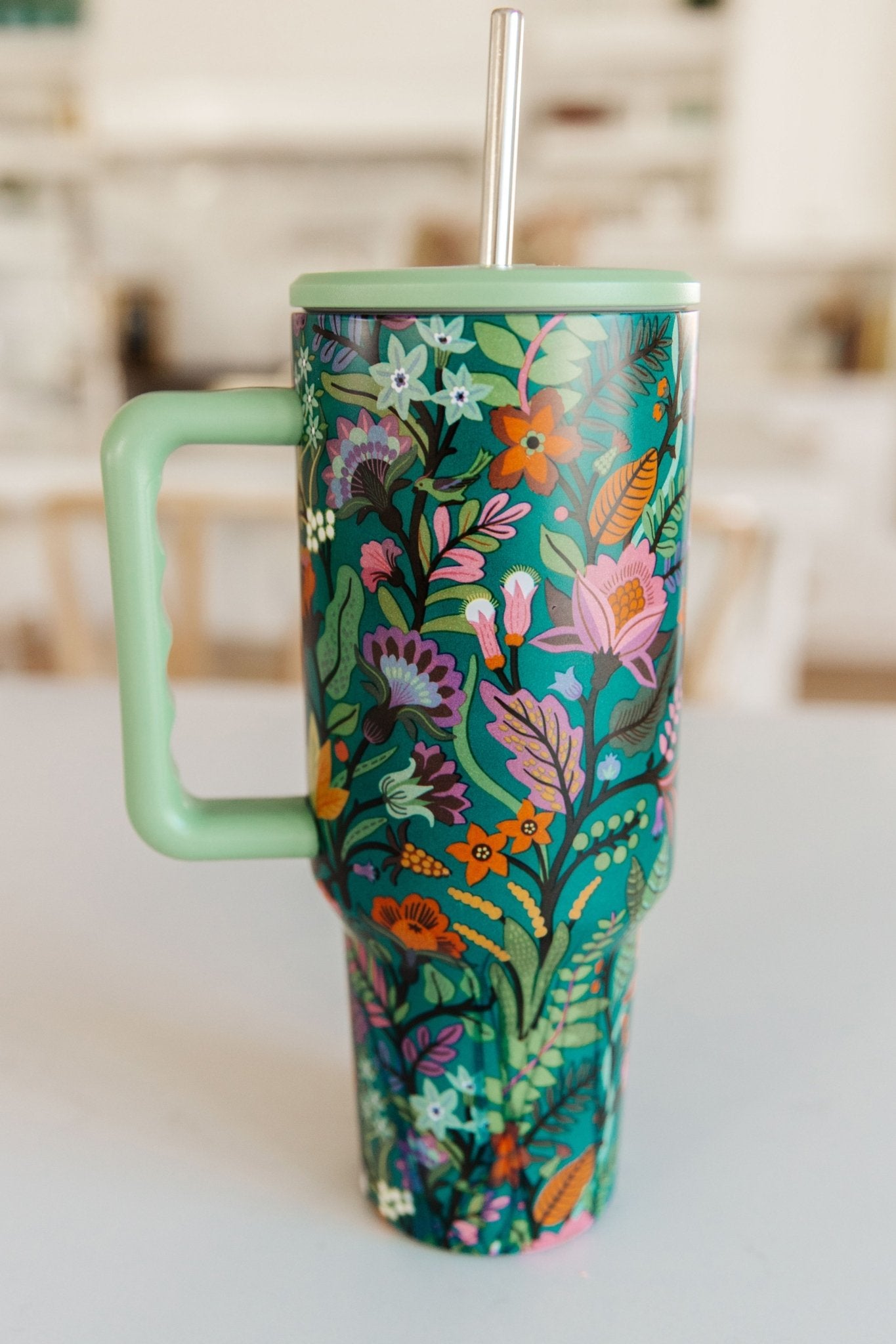 Plant Lover 40 Oz Tropics Tumbler - Molliee Boutique