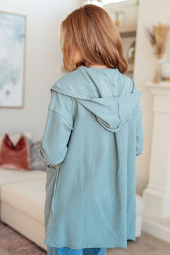 Please Proceed Hooded Cardigan - Molliee Boutique