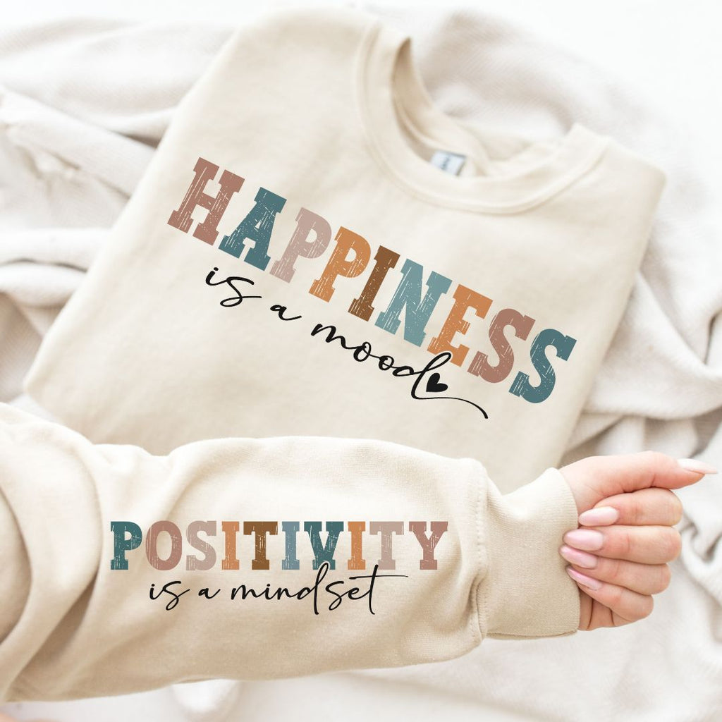 PREORDER: Happiness Is Graphic Sweatshirt - Molliee Boutique