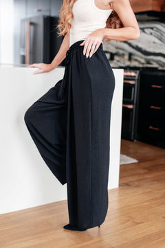 Send it On Wide Leg Pants - Molliee Boutique