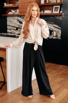 Send it On Wide Leg Pants - Molliee Boutique