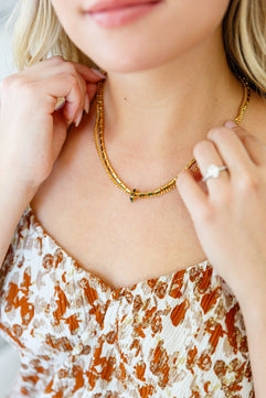 She's Got A Dark Streak Necklace - Molliee Boutique