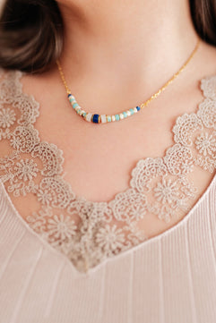 Sweet Stacks Beaded Necklace - Molliee Boutique