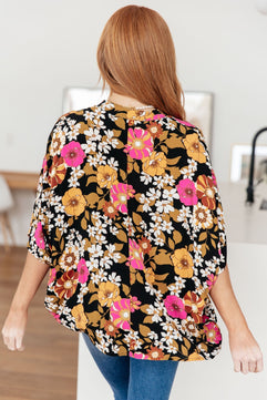 Take Another Chance Floral Print Top - Molliee Boutique