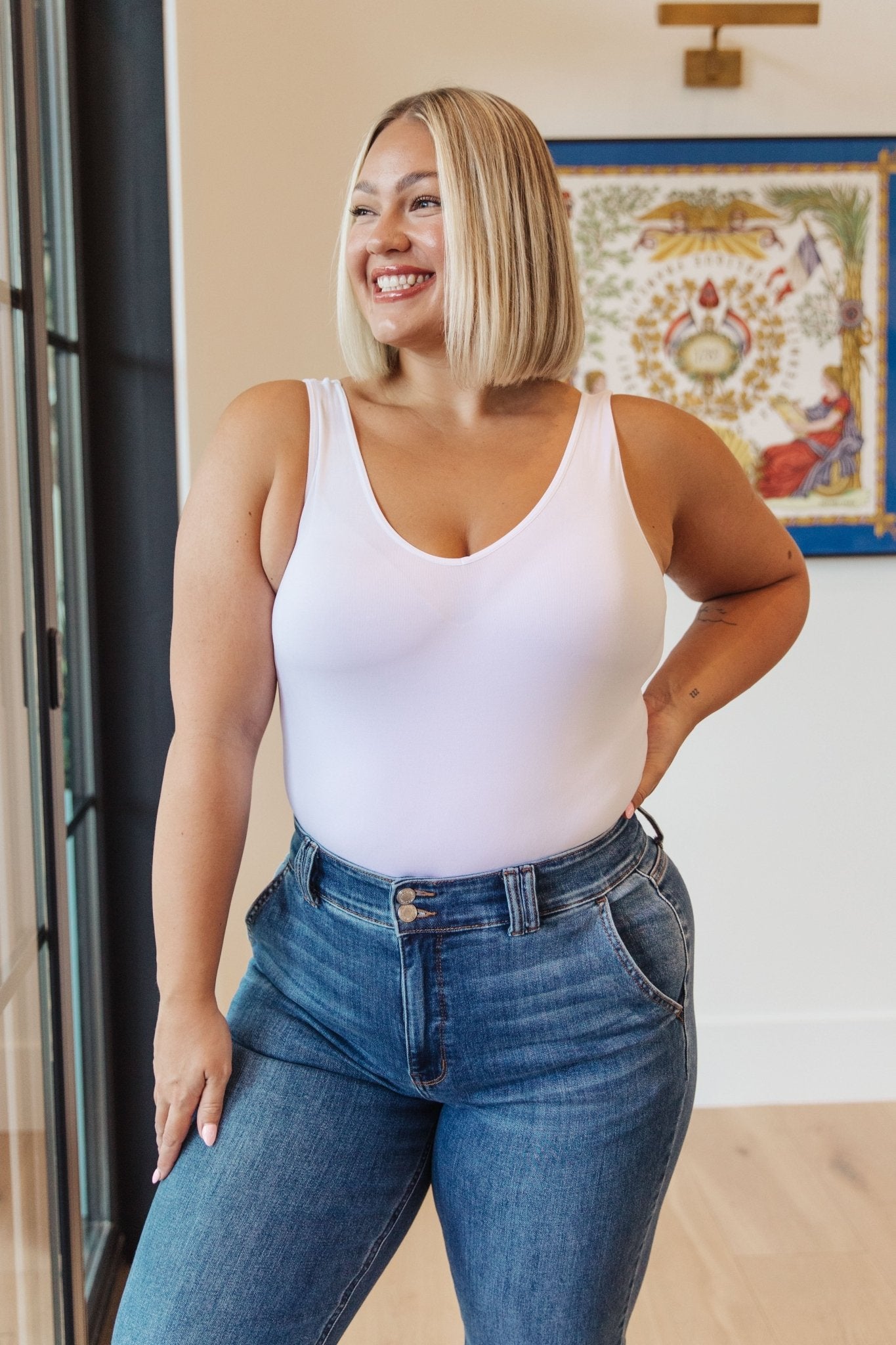 The Basics Bodysuit - Molliee Boutique