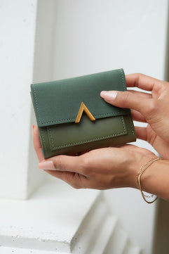 True North Wallet in Green - Molliee Boutique