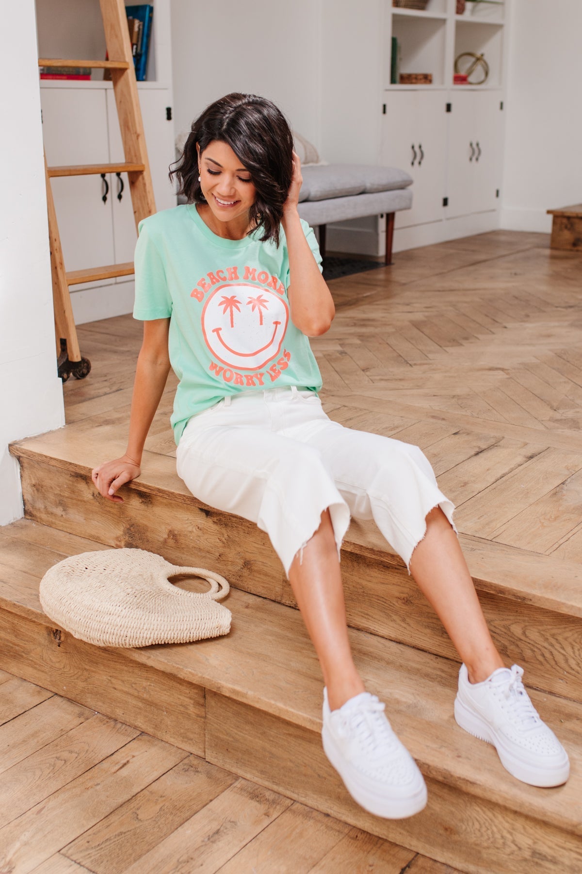 Worry Less T-Shirt - Molliee Boutique