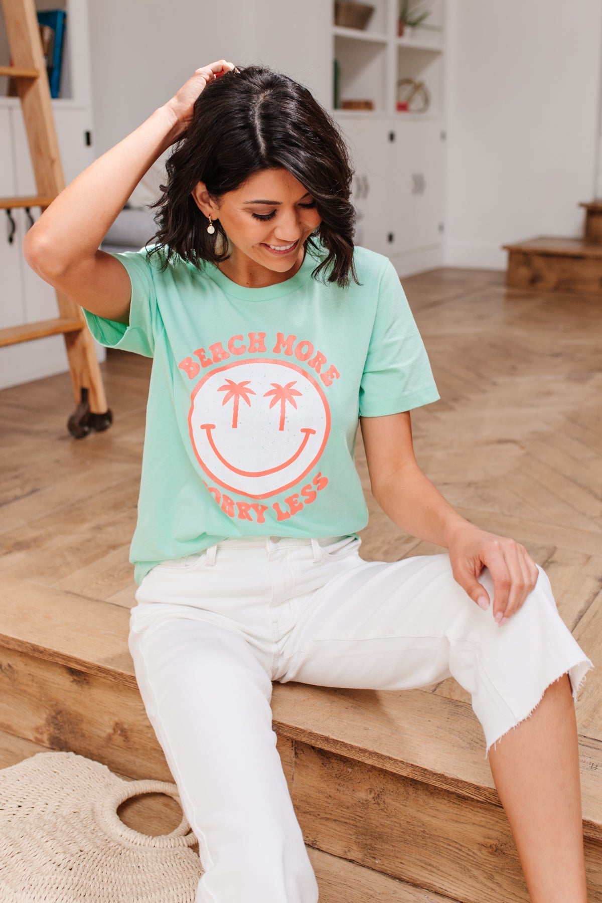 Worry Less T-Shirt - Molliee Boutique